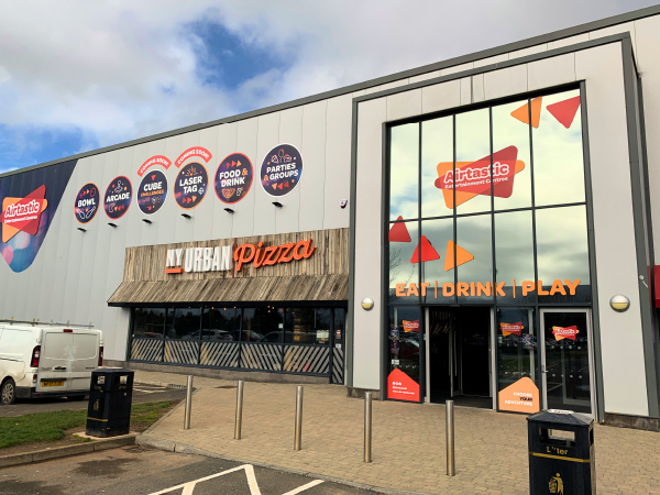External shot of Airtastic Entertainment Centre Lisburn