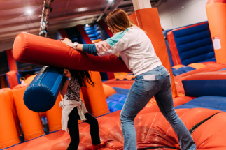 Gladiator at Airtastic Belfast Inflata