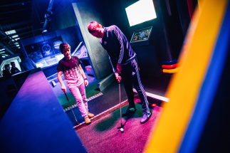Mini Golf Adult Child Photo At Airtastic Craigavon