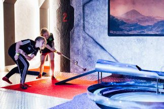 Mini Golf Background Cork