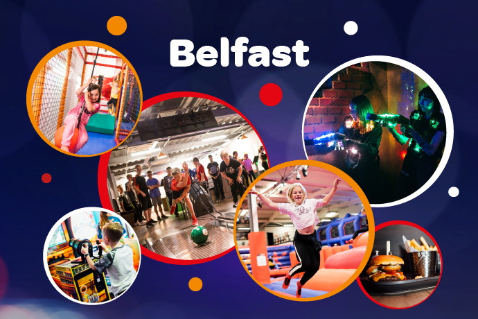 Airtastic Belfast - Bowling, Laser Tag, Inflata, Soft Play, Arcades, NY Kitchen